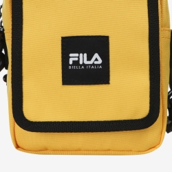 Fila Box Logo Mini - Miesten Olkalaukku - Keltainen | FI-15461